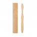 Bæredygtig tandbørste i bambus m. logo/tryk